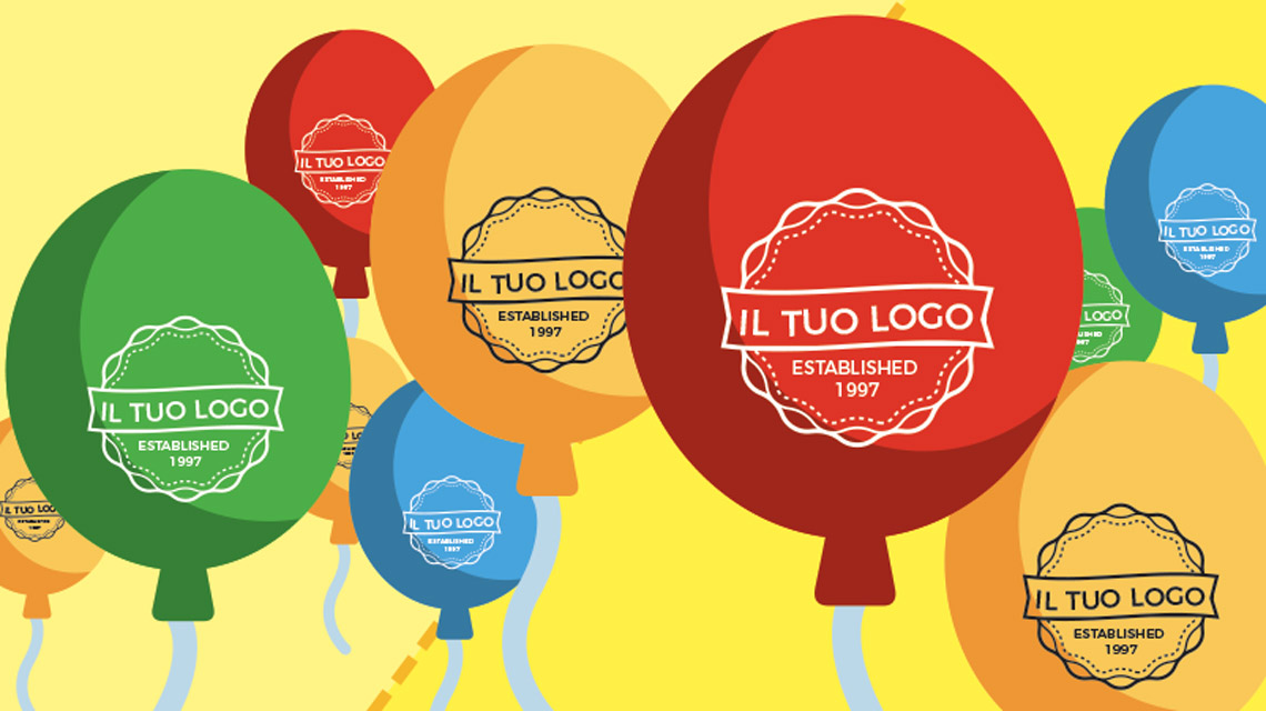 palloncini personalizzati con logo